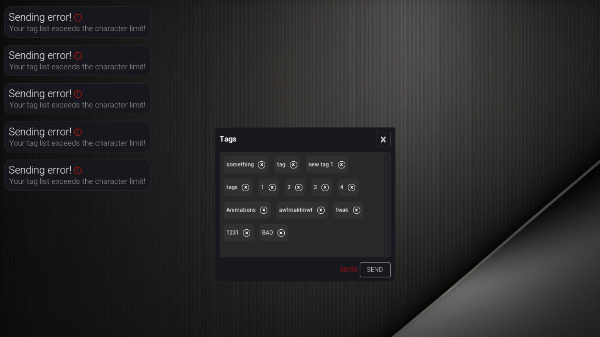 Tags For Anything – Widget